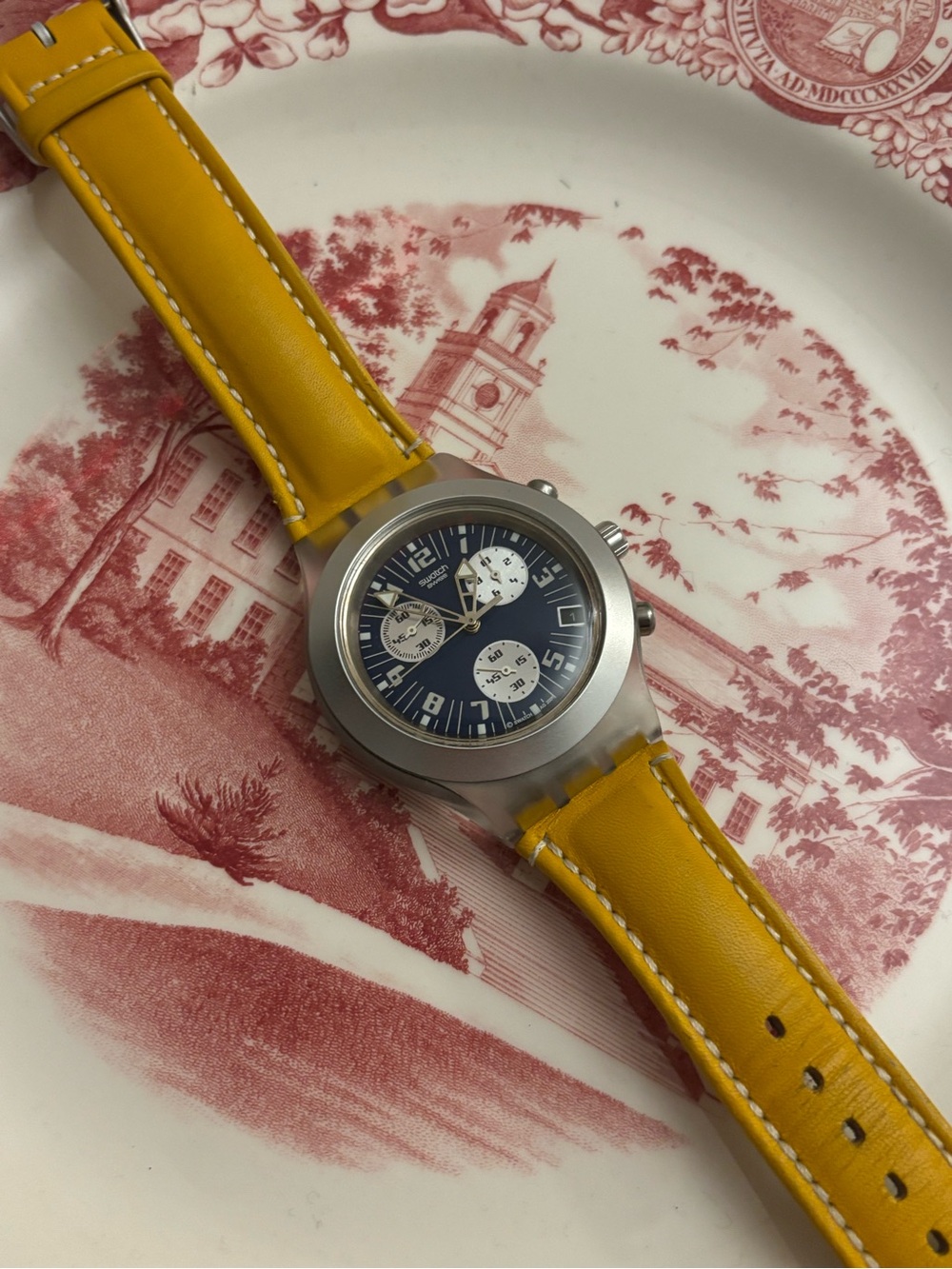Swatch Irony Diaphane Chronograph Thunderstorm men’s watch